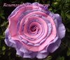 Krepprose zweif. rosa/fllieder Floristenkrepp ca. 11 cm